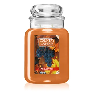 Country Candle Merlot Vines vonná svíčka 737 g