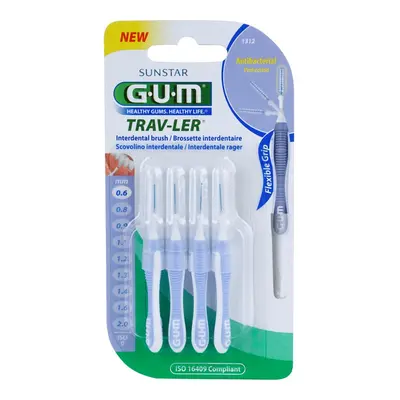 G.U.M Trav-Ler Interdental mezizubní kartáčky 0,6 mm 4 ks