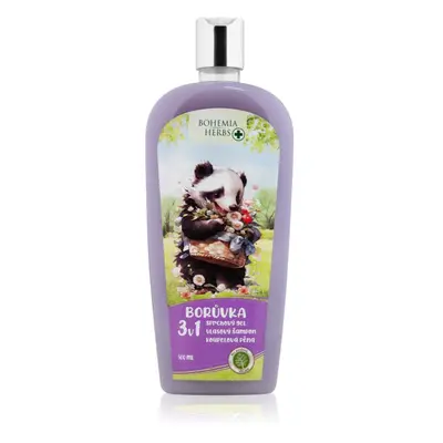 Bohemia Gifts & Cosmetics Bohemia Herbs Blueberry bublinková koupel a mycí gel pro děti 500 ml