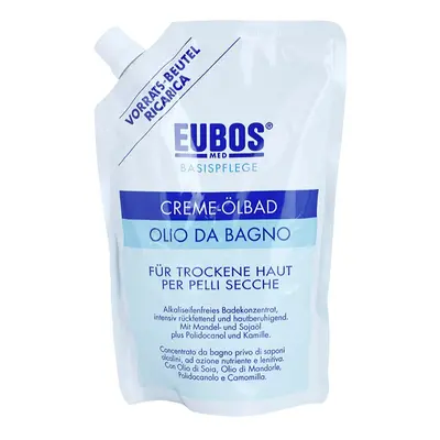 Eubos Basic Skin Care sprchový a koupelový olej náhradní náplň 400 ml