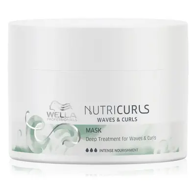 Wella Professionals Nutricurls Waves & Curls uhlazující maska pro vlnité a kudrnaté vlasy 150 ml