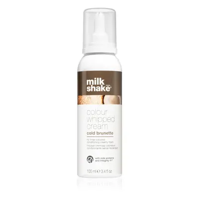 Milk Shake Colour Whipped Cream tónovací pěna pro všechny typy vlasů Cold Brunette 100 ml