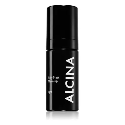 Alcina Decorative Silky Matt make-up s pudrovým efektem odstín Light 30 ml