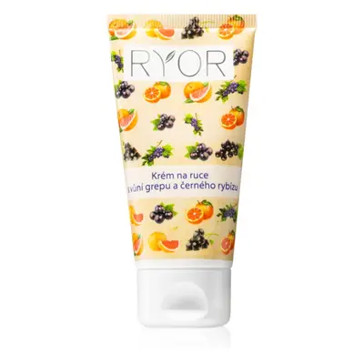 RYOR Face & Body Care krém na ruce s vůní grepu a černého rybízu 50 ml