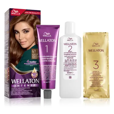 Wella Wellaton Intense permanentní barva na vlasy s arganovým olejem odstín 6/7 Magnetic Chocola