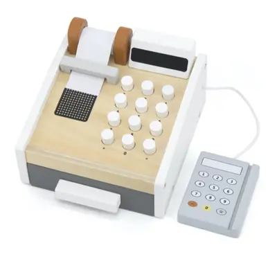 Tryco Wooden Cash Register sada hraček ze dřeva 3y+