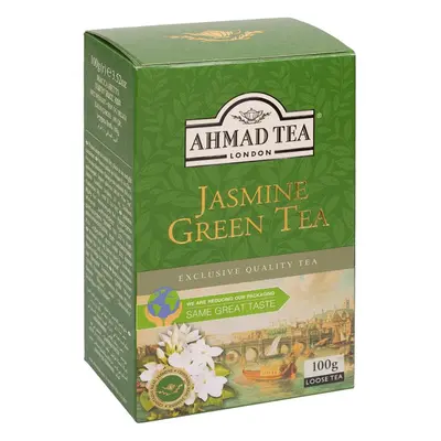 Ahmad Tea Jasmine Green Tea zelený čaj sypaný 100 g