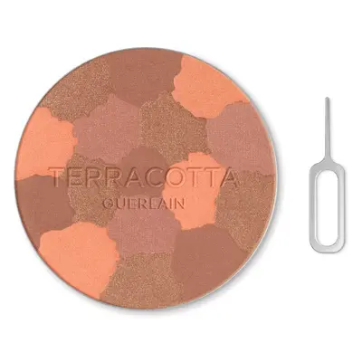 GUERLAIN Terracotta Light bronzující rozjasňující pudr náhradní náplň odstín 05 Deep Warm 10 g