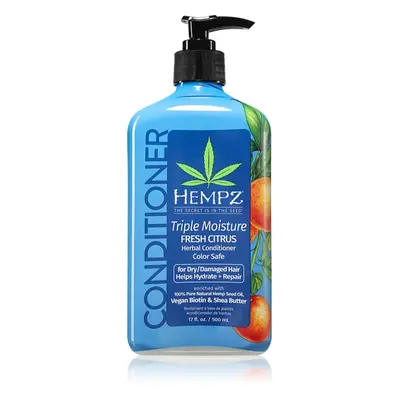 HEMPZ Triple Moisture hydratační kondicionér na vlasy 500 ml