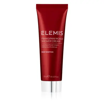 Elemis Body Exotics Frangipani Monoi Shower Cream luxusní sprchový gel 50 ml