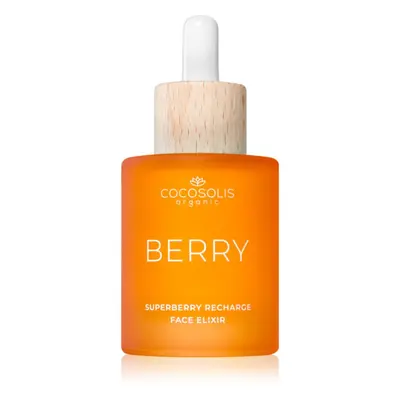 COCOSOLIS BERRY Superberry Recharge Face Elixir elixír pro výživu a revitalizaci pleti 50 ml