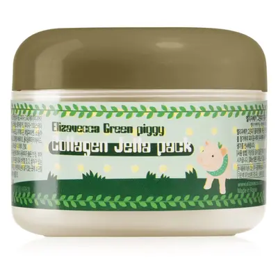 Elizavecca Green Piggy Collagen Jella Pack zpevňující kolagenová maska pro intenzivní obnovení a