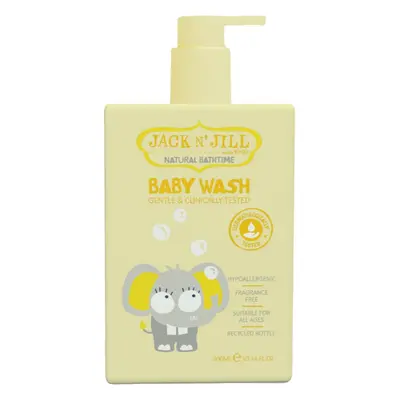 Jack N’ Jill Natural Bathtime Baby Wash jemný sprchový gel pro miminka 300 ml