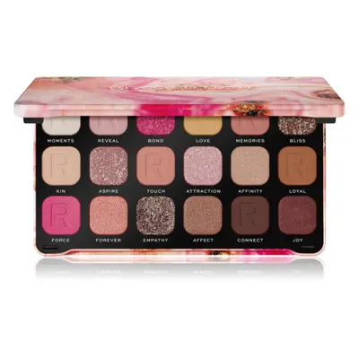 Makeup Revolution Forever Flawless paleta očních stínů odstín Affinity 18 x 1.1 g