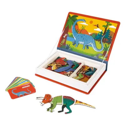 Janod Magnetibook Dinosaurus magnetická deska 3 y+ 1 ks