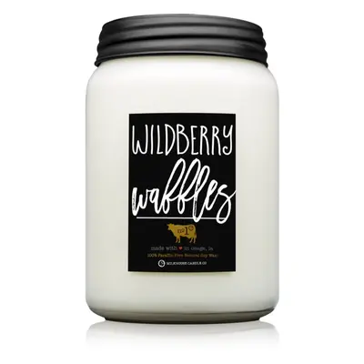 Milkhouse Candle Co. Farmhouse Wildberry Waffles vonná svíčka Mason Jar 737 g