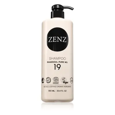 ZENZ Organic Rhassoul Pure No. 19 hydratační šampon s efektem kondicionéru 900 ml