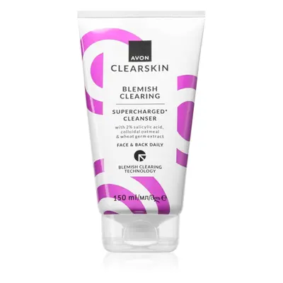 Avon Clearskin Blemish Clearing čisticí pleťový gel proti začervenání pleti 150 ml