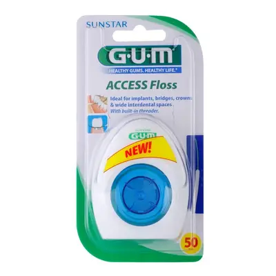 G.U.M Access Floss dentální nit na rovnátka a implantáty 50 ks