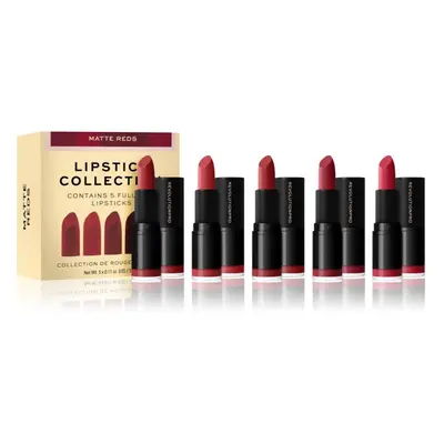 Revolution PRO Lipstick Collection sada rtěnek odstín Matte Reds 5 ks