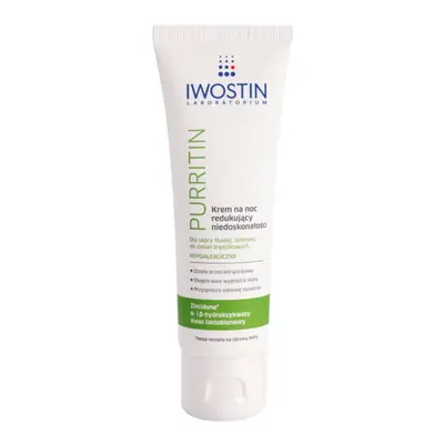 Iwostin Purritin noční krém proti nedokonalostem pleti 40 ml