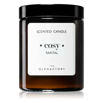 Ambientair The Olphactory Santal vonná svíčka (brown) Cosy 135 g