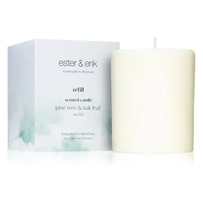 ester & erik scented candle pine tree & oak leaf (no. 66) vonná svíčka náhradní náplň 350 g