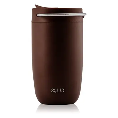 Equa Cup termohrnek barva Brown/Silver 300 ml