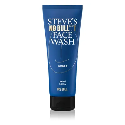 Steve's No Bull***t Face Wash čisticí gel na obličej pro muže 100 ml