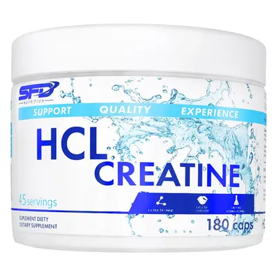 SFD Nutrition Creatine HCl kapsle pro podporu sportovního výkonu 180 cps