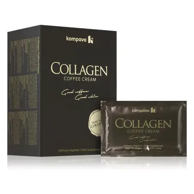 Kompava Collagen Coffee Cream kolagen v sáčku 30x6 g