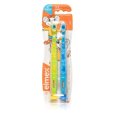 Elmex Children's Toothbrush zubní kartáček pro děti soft 3-6 years 2 ks