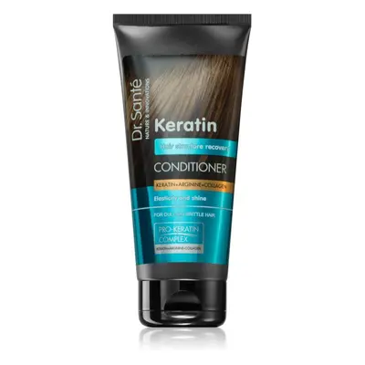 Dr. Santé Keratin regenerační kondicionér pro křehké vlasy bez lesku 200 ml