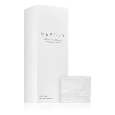 NEEDLY Mild Cleansing Multi Cotton Pad bavlněné tamponky pro odlíčení a čištění pleti 100 ks