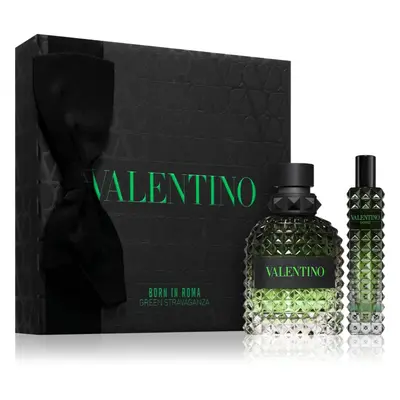 Valentino Born in Roma Green Stravaganza Uomo dárková sada pro muže