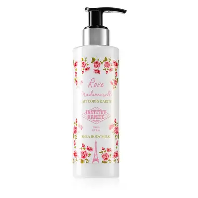 Institut Karité Paris Rose Mademoiselle Shea Body Milk hydratační tělové mléko s bambuckým másle