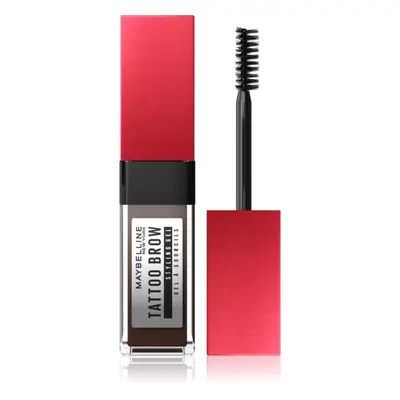 MAYBELLINE NEW YORK Tattoo Brow 36H dlouhotrvající gel na obočí odstín Deep Brown 6 ml