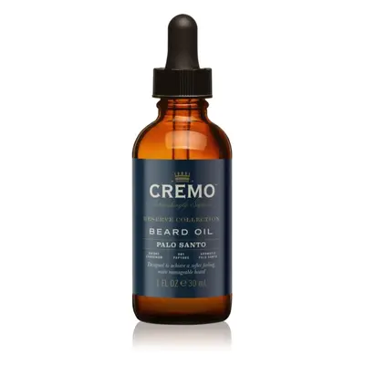 Cremo Reserve Collection Palo Santo olej na vousy pro muže 30 ml