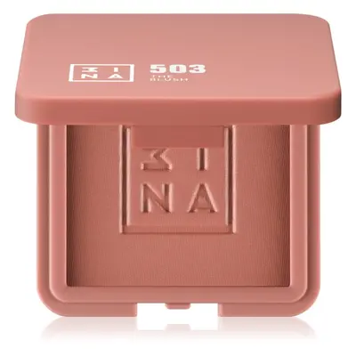 3INA The Blush kompaktní tvářenka odstín 503 - Nude Pink 7,5 g