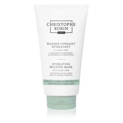 Christophe Robin Hydrating Melting Mask with Aloe Vera hydratační maska pro suché vlasy 75 ml