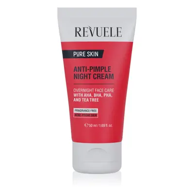 Revuele Pure Skin Anti-Pimple noční krém proti akné 50 ml