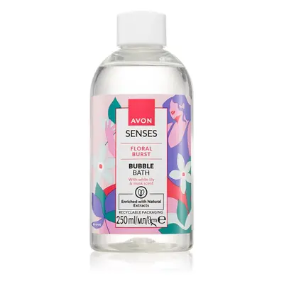 Avon Senses Floral Burst pěna do koupele 250 ml