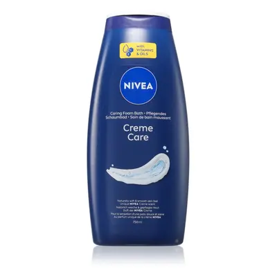 NIVEA Creme Care krémová pěna do koupele 750 ml