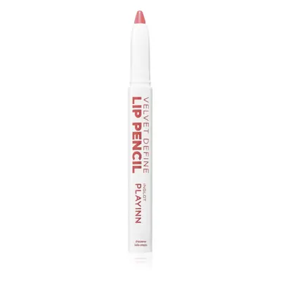 Inglot PlayInn Velvet Define Lip Pencil intenzivní tužka na rty odstín MELLOWED MAGENTA 65 1,6 g