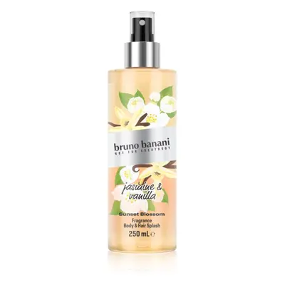 Bruno Banani Sunset Blossom Jasmine & Vanilla parfémovaný sprej na tělo a vlasy pro ženy 250 ml