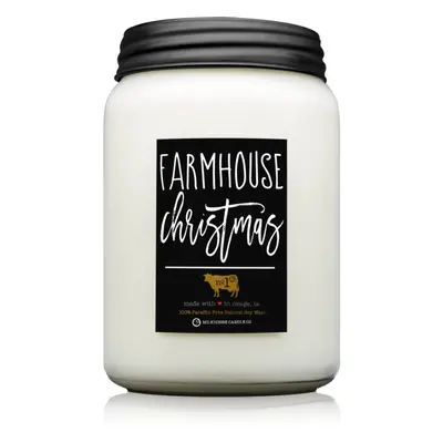 Milkhouse Candle Co. Farmhouse Christmas vonná svíčka Mason Jar 737 g