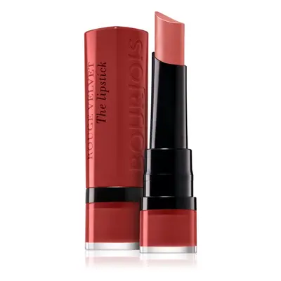 Bourjois Rouge Velvet The Lipstick matná rtěnka odstín 12 Brunette 2,4 g