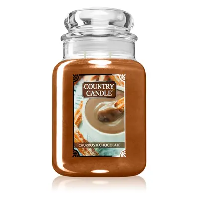 Country Candle Churros & Chocolate vonná svíčka 737 g