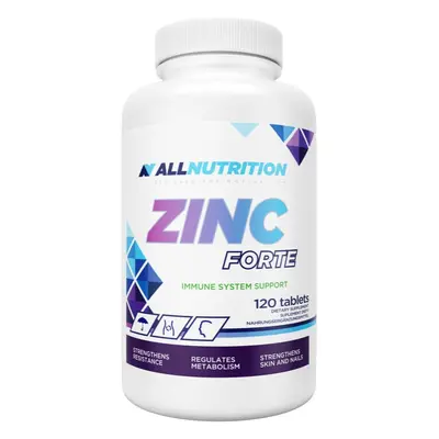 Allnutrition Zinc Forte tablety pro podporu imunitního systému, krásnou pleť, nehty a normální s