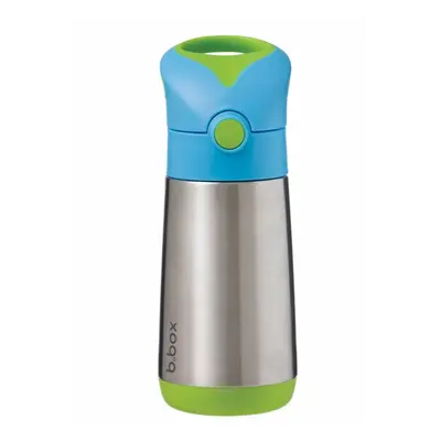 B.Box Thermos termoska s brčkem Blue 350 ml